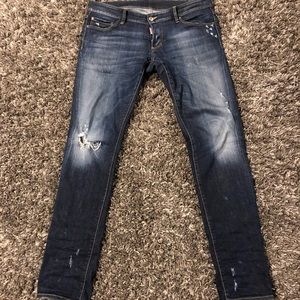Dsquared2 Slim-Fit Distressed Jeans